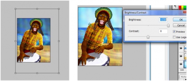 Creation of Rasta Man: Step 26